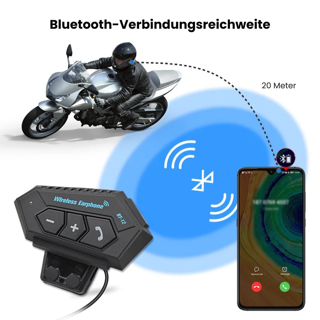 Bluetooth-Headset für Motorradhelme
