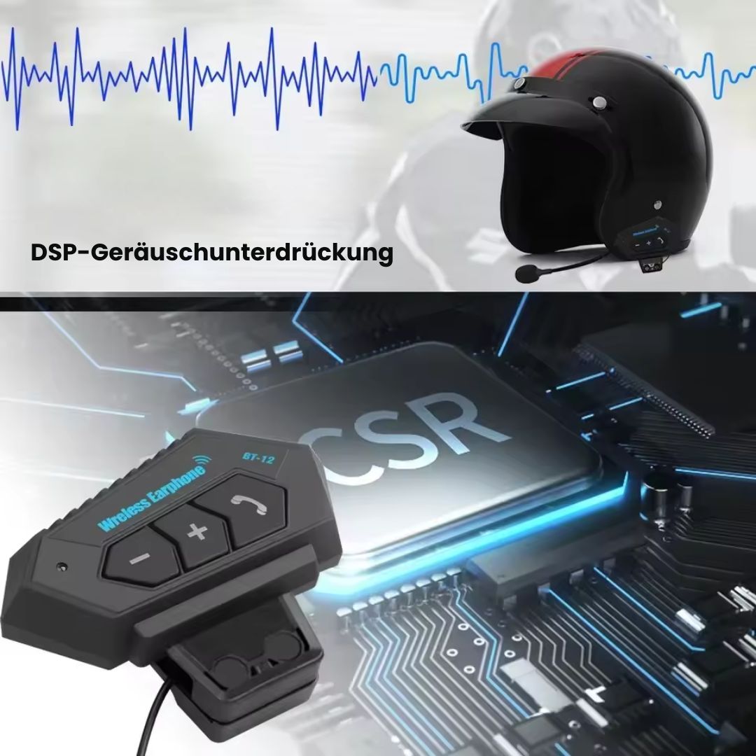 Bluetooth-Headset für Motorradhelme